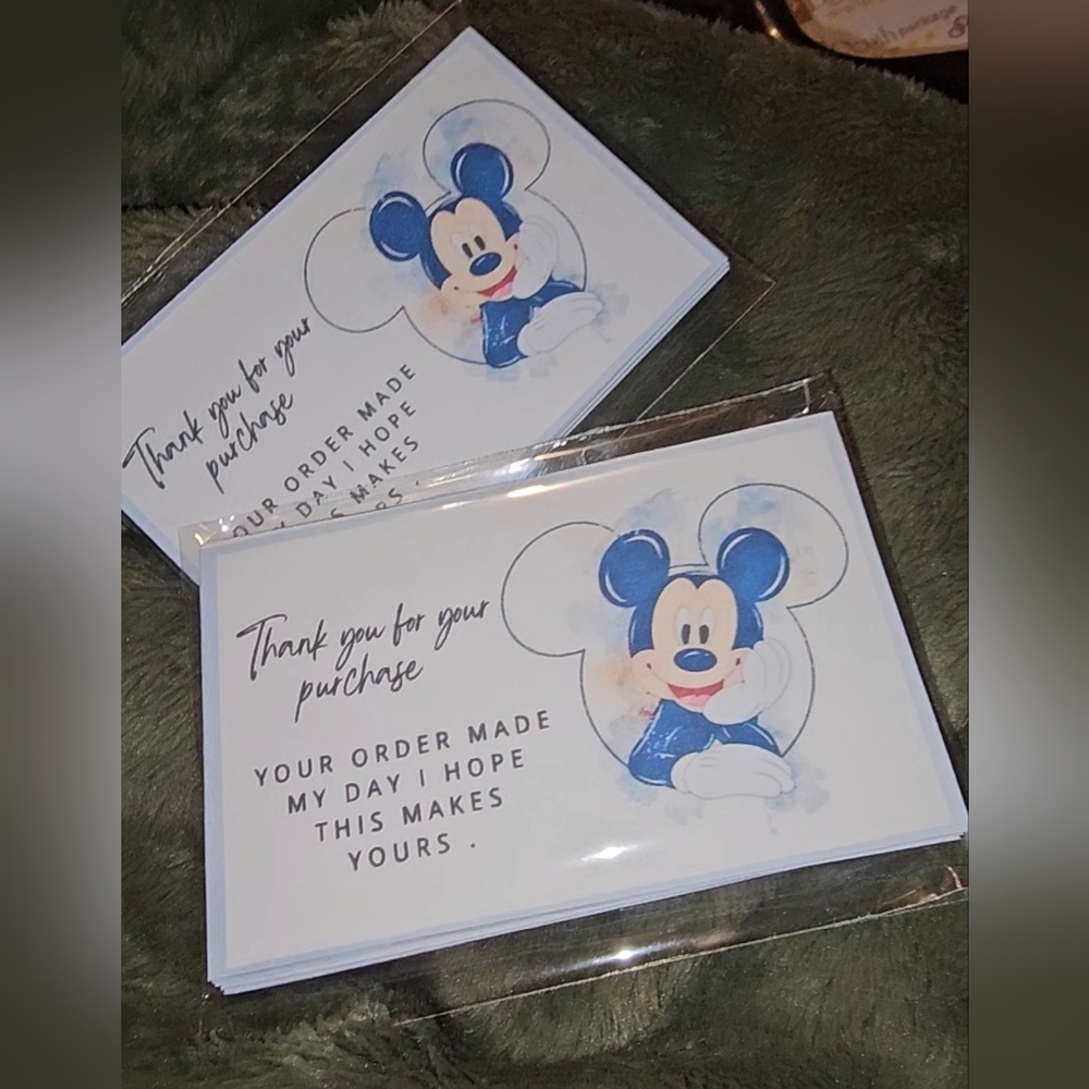 30 ct Mickey Mouse Thank You Cards